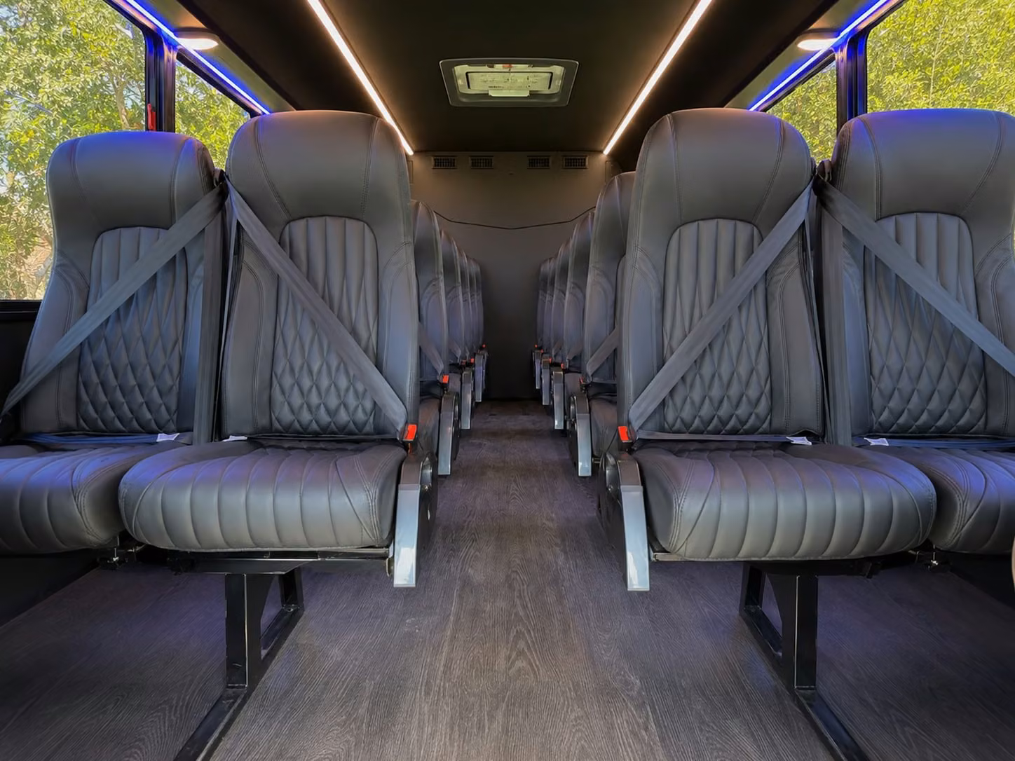 20 passenger minibus inside