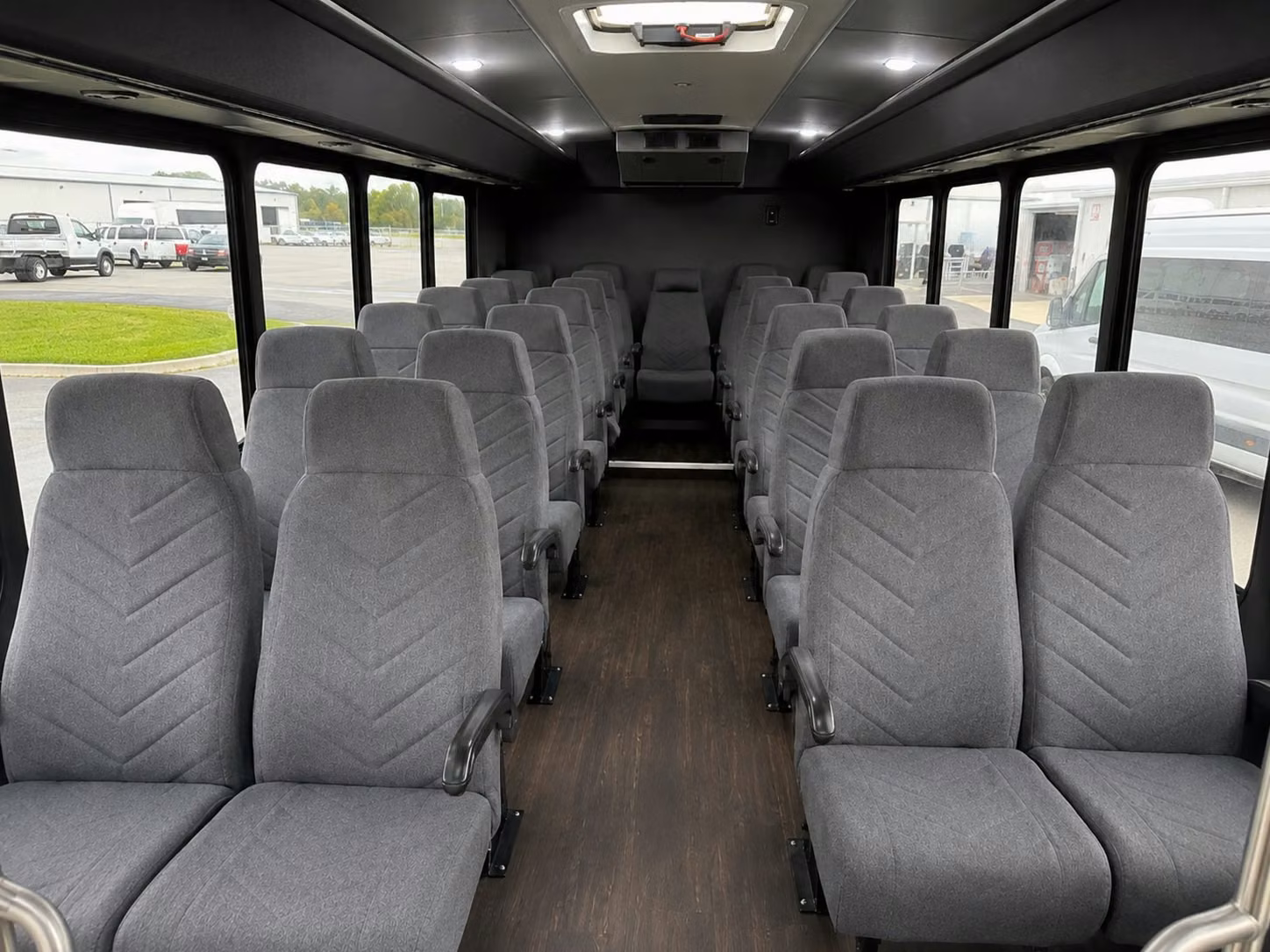 20 passenger minibus interior