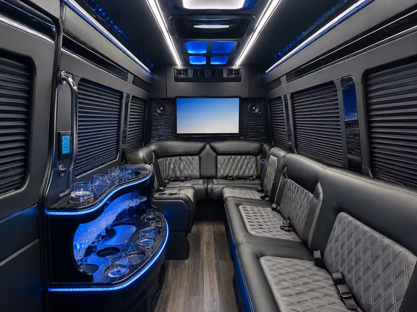 bus rental options for pearland trips