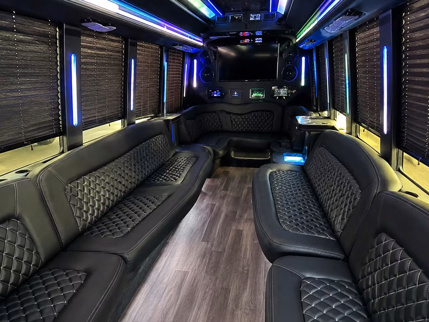 pearland prom night party buses with the amenities your group will love