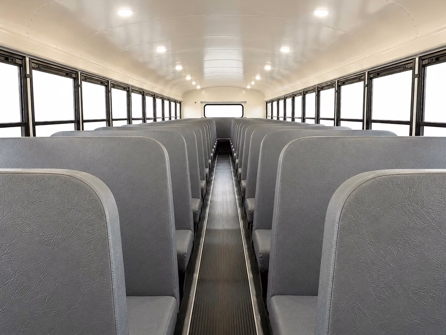 school bus interior