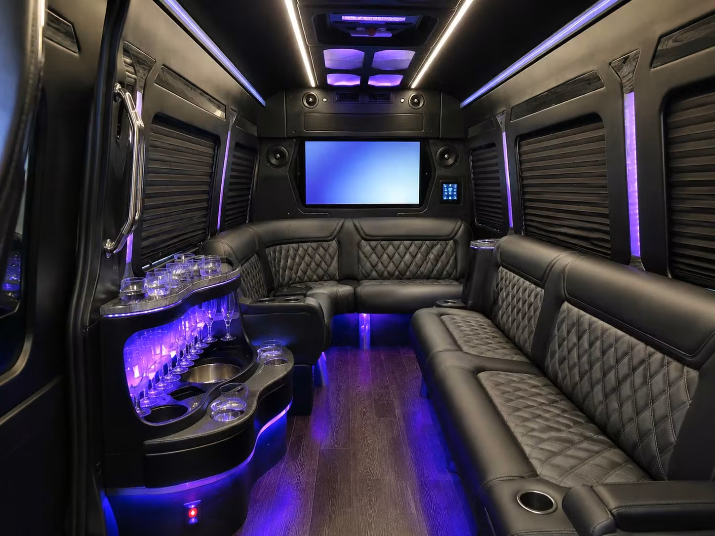 sprinter limousine inside
