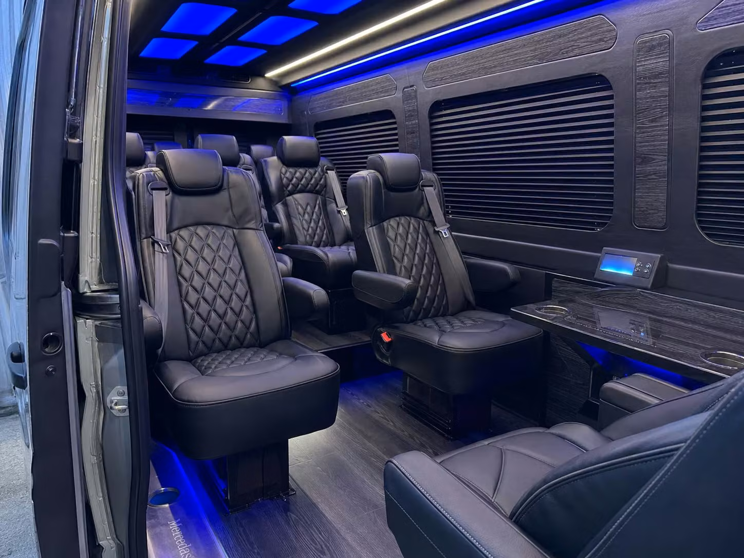 sprinter van transportation for groups and events across pearland
